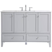 Elegant Decor 48" - Single / Grey / Traditional Bathroom Vanities