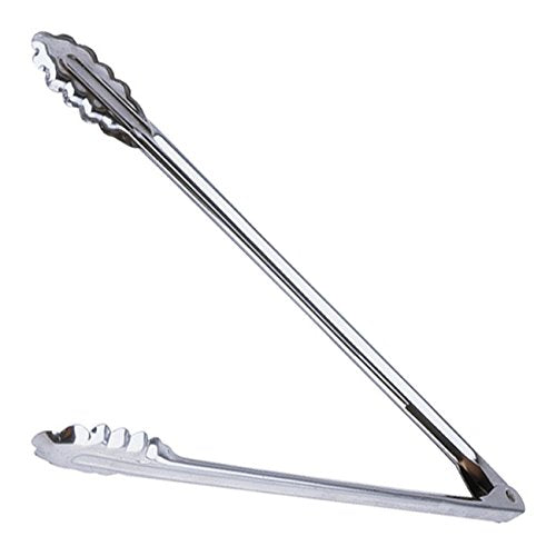 4416HDL 16 inch heavy duty stainless steel restaurant tongs with Lock by Edlund – Stainless Steel, Silver, Model 34511