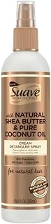 Suave Professional for Natural Hair Detangler Spray Cream 10 oz (Pack of 6)