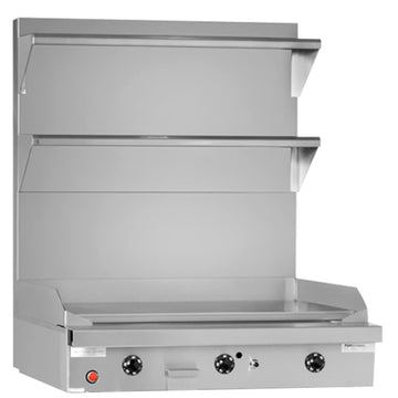 Southbend Platinum Heavy Duty Modular Mount 18" Gas Range w/ Griddle with Thermostatic Controls by South Bend – Stainless Steel, Metallic, Model P18N-T