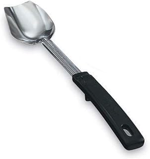 Vollrath Solid 3-Sided S/S Basting Spoon w/ Blk. Grip 'N Serv Handle