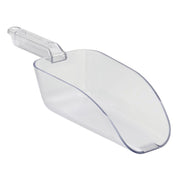 Clear Polycarbonate Serving Scoop by HUBERT – Medium, Polycarbonate (PC), Clear, Model 404004
