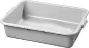 Carlisle FoodService Products CFS 44010SKD23 Comfort Curve Bus Box/Utility Box, 5" Deep, Gray, 5" Height, 20" Width, 15" Length, Polyethylene (HDPE) (Pack of 300)