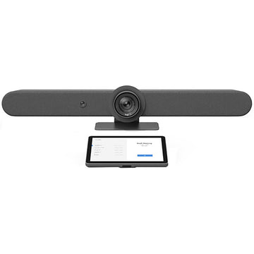 Rally Bar + Tap IP Graphite Bundle for Video Meeting Rooms by Logitech – Information Not Available, Black, Model 991-000419