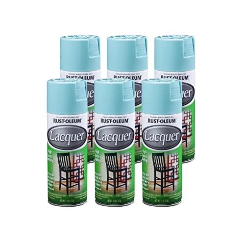 Rust-Oleum Turquoise / 11 Ounce (Pack of 6) / 1 Spray Paint
