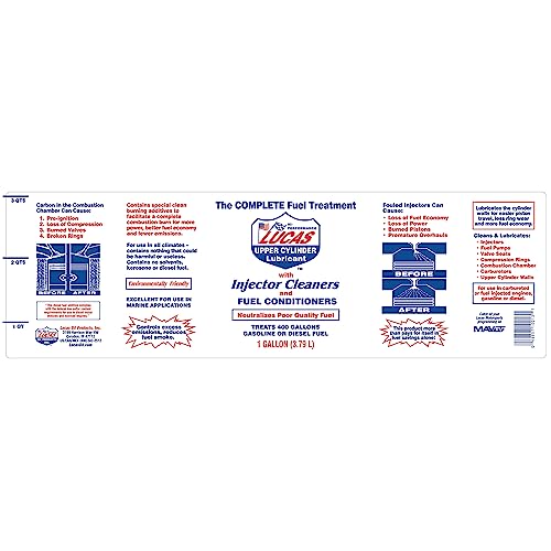 Lucas Oil 1 / 128 Fluid Ounce / clear yellow Fuel Additives
