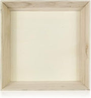 PacknWood 210WOODTRAY3939-‘‘NOAH3939’’ Heavy Duty Wooden Tray-Biodegradable Wood Serving Trays,Bamboo Trays for Eating,Parties,Wedding,Dessert,Birthdays, Serveware Appetizer 17”x 17”x1.75" in|10 pcs