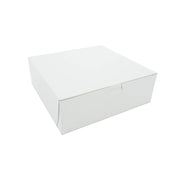 SOUTHERN CHAMPION TRAY 9" Length x 9" Width x 3" Height / White / 25.0 liters Bakery Take Out Containers
