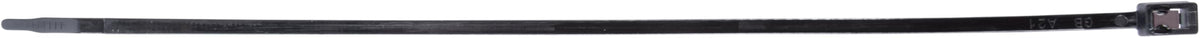 Gardner Bender 46-308UVBSC Nylon Self-Cutting Cable Tie, 8 inch, 50 lb. Tensile, Twist-Off Tail, Zip Tie, 50 Pk., UV Resistant Black