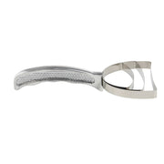 Bone Dust Scraper square 3-1/2" diameter by ALFA – Aluminum, Silver, Model 077BSS