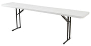Folding Table by National Public Seating – 72 inches x 18 inches x 30 inches, Polyethylene, Grey, Model BT1872