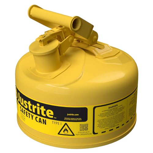 Justrite Yellow / 1 Gallon / Type I Cans
