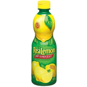 ReaLemon 100% Lemon Juice from Concentrate 15 oz (Pack of 12) by Mott's – 15 Fl Oz (Pack of 12), Pack of 12