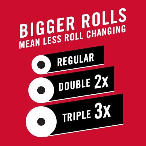 Brawny 1 / 12 Rolls (60 Sheets each) / White Paper Towels