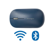 SureTrack™ Dual Wireless Mouse- Blue () by Kensington – Wood, Blue, Model K75350WW