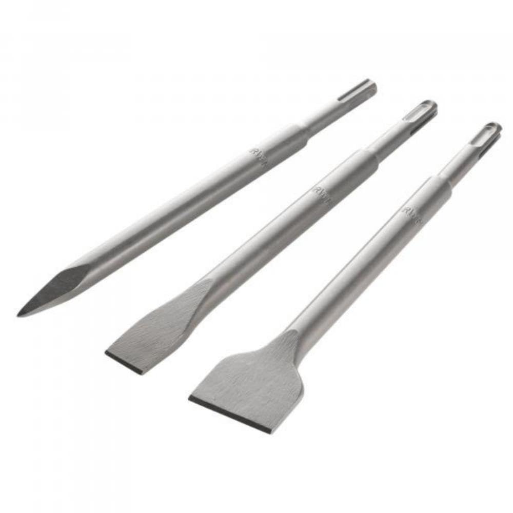 SDS Drills and Cutters Set + 3pcs by IRWIN – Alloy Steel, argentée, Model IW2027602