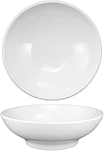 International Tableware ITN-208 Torino Coupe Bowl, Porcelain, 32 oz., European White (Pack of 12)