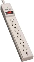 Tripp Lite, Surge Protector Strip, 6 Outlet, 6Ft Cord, 790 Joules, 120V, 1800W, Taa, Gsa