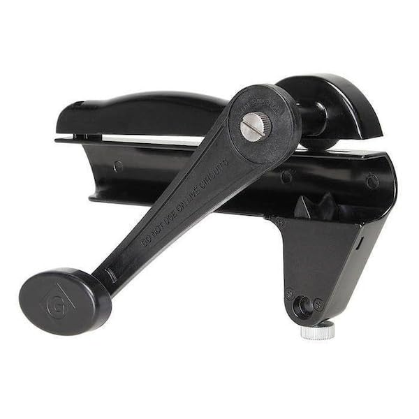 Quick Load Clamp Cable Cutter with Convenient Under Handle Blade Storage by Greenlee – 10-5/8", Aluminum, Black, Model 0952-01