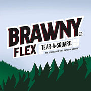 Brawny 12 Rolls (147 Sheets each) / White / 12 Triple Rolls = 36 Regular Rolls Paper Towels