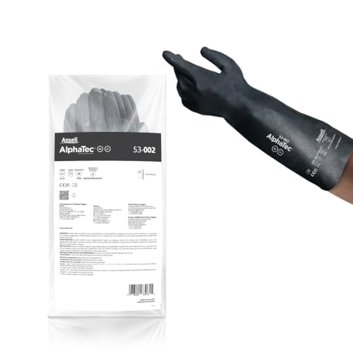 Ansell 2X-Large (11) / Pack of 1 / Black Non-Sterile Gloves