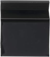 HUBERT Expressly Black Plastic 2-Way Sign Holder - 1 1/4" L
