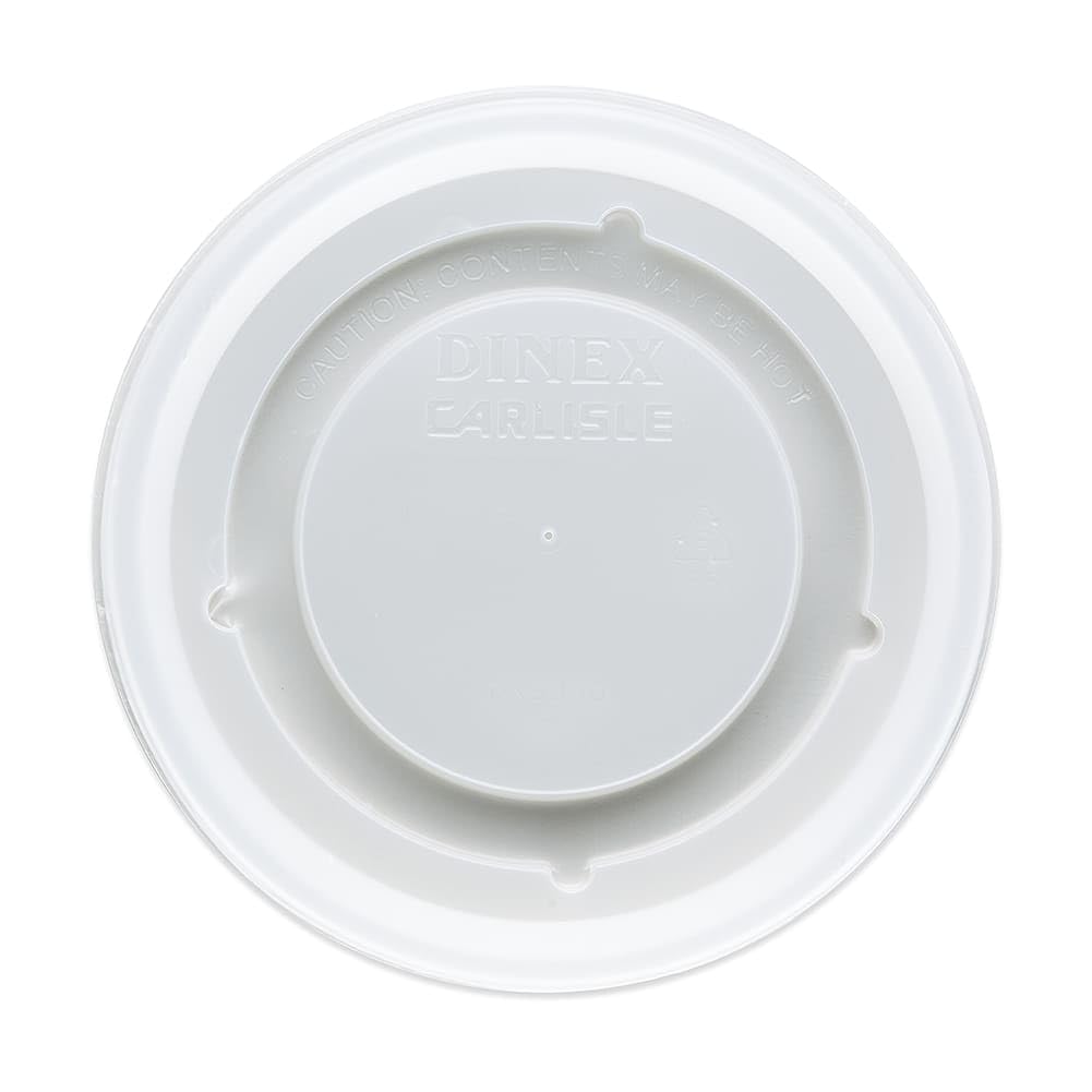 Dinex DX53008714 Disposable Lid for Fenwick 9 Oz. Bowl - 1000 / CS
