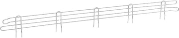 Nexel AL454S Nexel Stainless Steel Wire Ledge, 54"W x 4"H