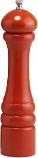 Chef Specialties 10 Inch Imperial Pepper Mill - Butternut Orange - Made in USA