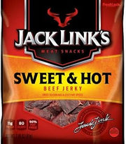 Jack Link's Beef Jerky, Sweet & Hot, 2.85 oz, 3 packges