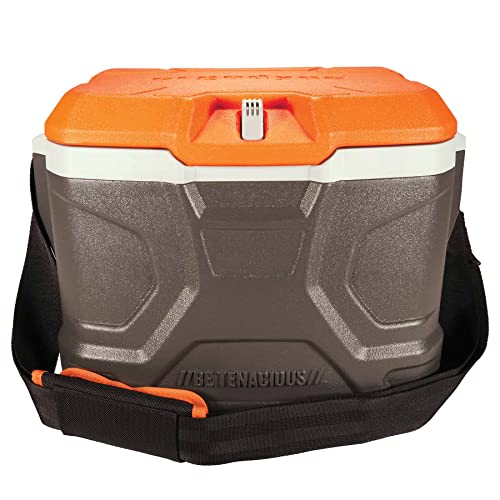 Ergodyne 17-Quart / Orange and Gray / Industrial Hard Sided Cooler - 17 qt Coolers