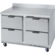 Beverage-Air 60" Stainless Steel 4-Drawer Worktop Refrigerator by Beverage Air – Stainless Steel, Model WTRD60A-4