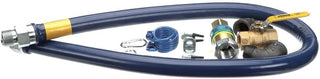 Dormont 1 Dia., 60 Blue Hose, Snapfast, Full Port Valve,