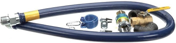 Dormont 1 Dia., 60 Blue Hose, Snapfast, Full Port Valve,