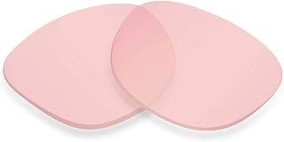 Replacement Sunglass Lenses Compatible for Mosley Tribes Hillyard 55mm (Non-Polarized Diamond Rose Gold Flash Pair-SFx Diamond)