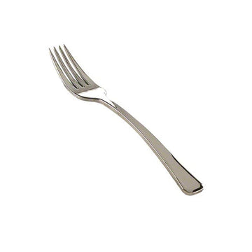 EMI Yoshi Koyal Glimmerware Salad Forks, 7-Inch, Silver, Set of 600