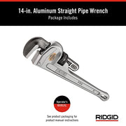 RIDGID Small (Pack of 6) / Silver / Durable Pipe Wrenches