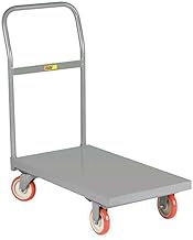 Little Giant Platform Trucks With Lip Edge - 36"Lx24"W Deck - Solid Deck