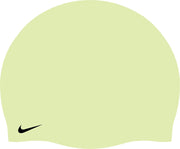 Silicone Solid Training Swim Cap by Nike – Silicone, Yellow, Model Nike Silicone Solid Training Swim Cap, Barely Volt