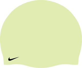 Silicone Solid Training Swim Cap by Nike – Silicone, Yellow, Model Nike Silicone Solid Training Swim Cap, Barely Volt