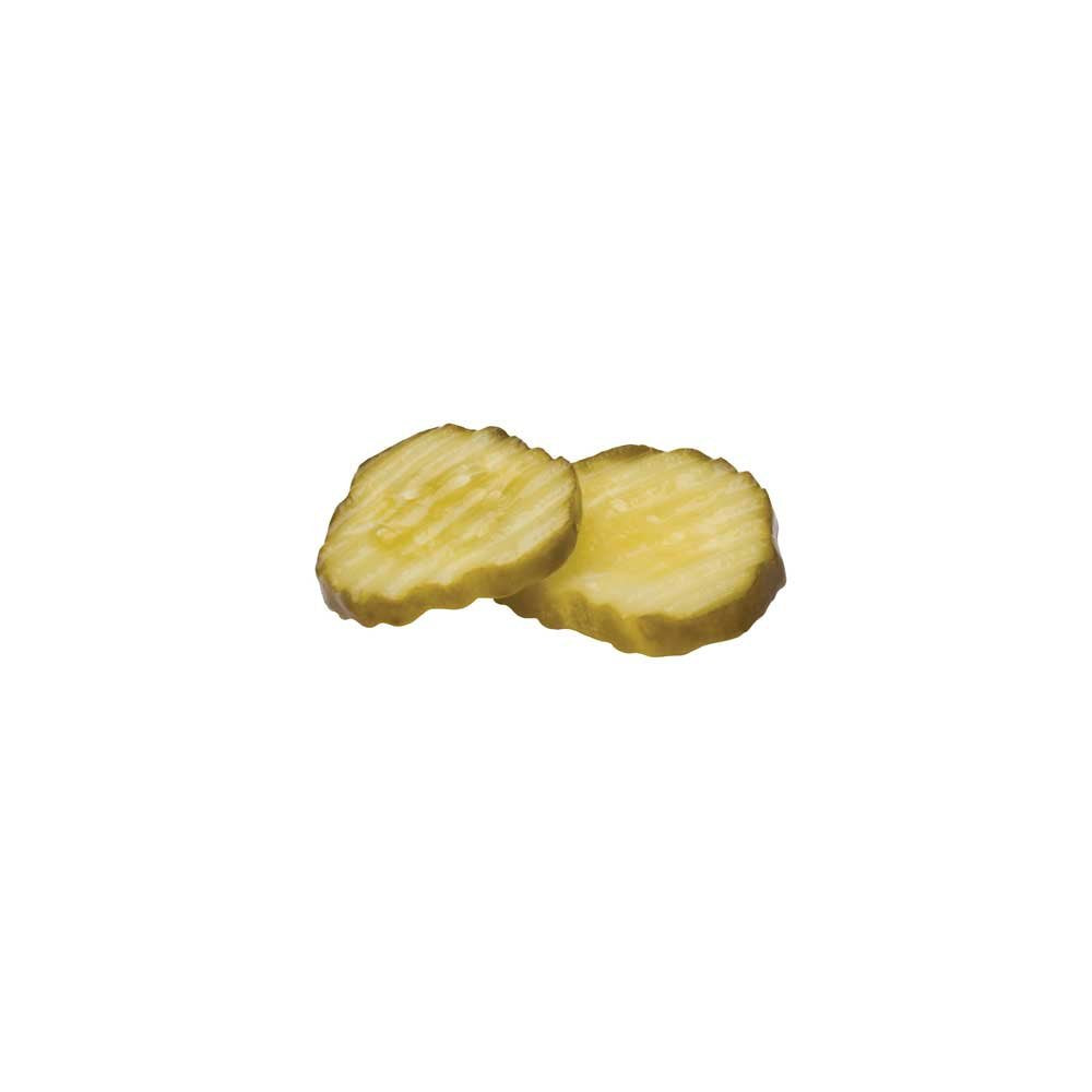 Pickle Hamburger Chip 1/8 Crinkle Cut 4 Case 1 Gallon by Bay Valley Foods – Pack of 4