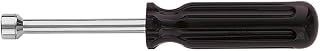 KLEIN TOOLS 70204 4 mm Metric Nut Driver, Made in USA, with 3-Inch Hollow Shaft and Comfordome Handle
