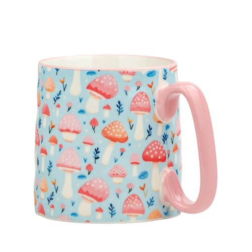 10 Strawberry Street 18 fl. Oz. / Petalcap Mushroom Meadow / Modern Coffee Cups & Mugs