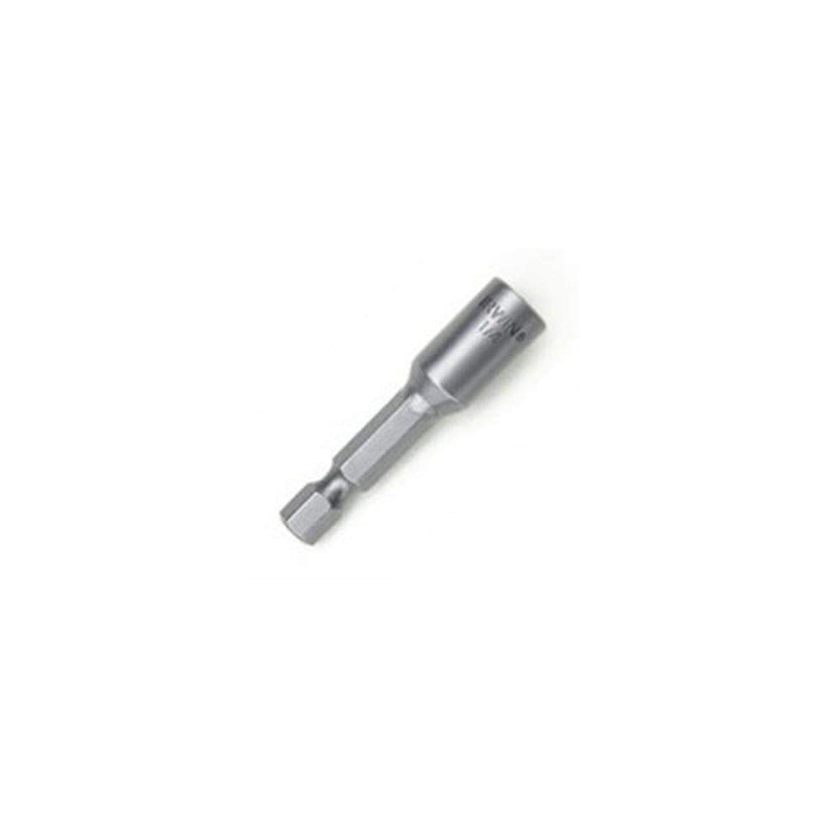 1/4" Mag. Nutsetter - 3/8" Shank by IRWIN – 1/4", Metal, Steel Grey, Model 94316