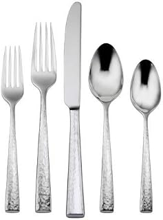 Oneida Cabria 65 Piece Fine Flatware Set, 18/10 Stainless, Service for 12