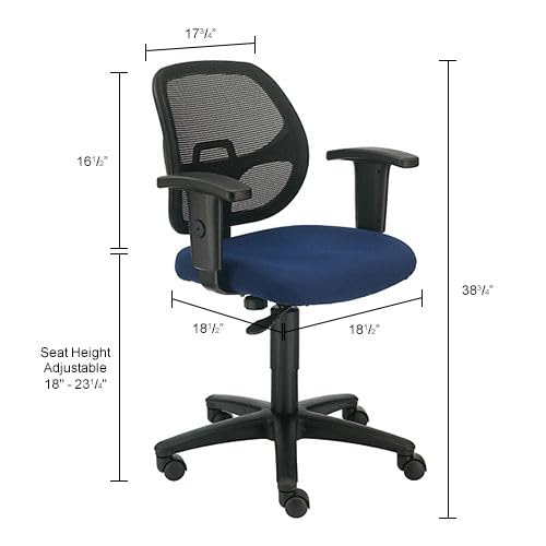 Global Industrial Blue / Industrial / 1 Home Office Desk Chairs