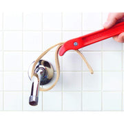 #5 Aluminum Pipe Strap Wrench by RIDGID – Small, Aluminum, Red, Model 31365