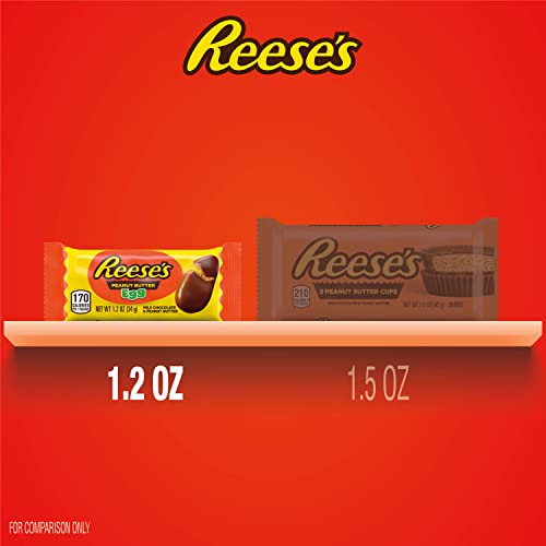 Reese's Peanut Butter Egg / 1.2 Ounce (Pack of 1) / No Color Candy & Chocolate Bars