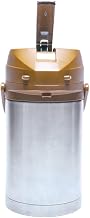 Service Ideas CTAL25BR Airpot, 2.5 Liter Capacity, Lever Style, Brown Lid (Case of 6)