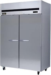 Kool-It KUCR-60-2 Stainless Steel Undercounter Double Door Refrigerator, 60.4" x 30" x 36"